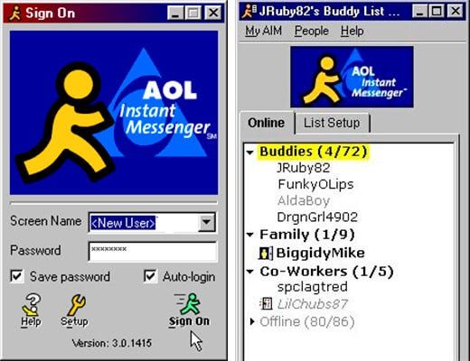 AOL Instant Messenger - millions built their internet lives inside a walled garden. Then TCP/IP won.