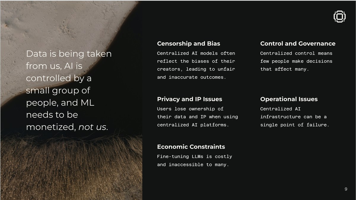The five structural failures of centralized AI — censorship, privacy, governance, operational risk, economic extraction