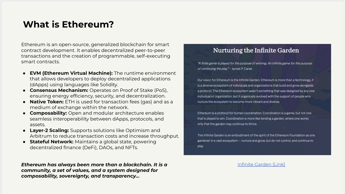 Ethereum and the Infinite Garden — the theory of power that grew from this community