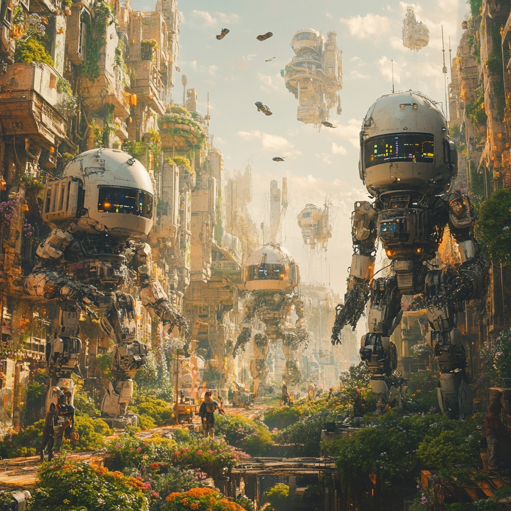 Infinite Gardens — machines tending a world that belongs to everyone